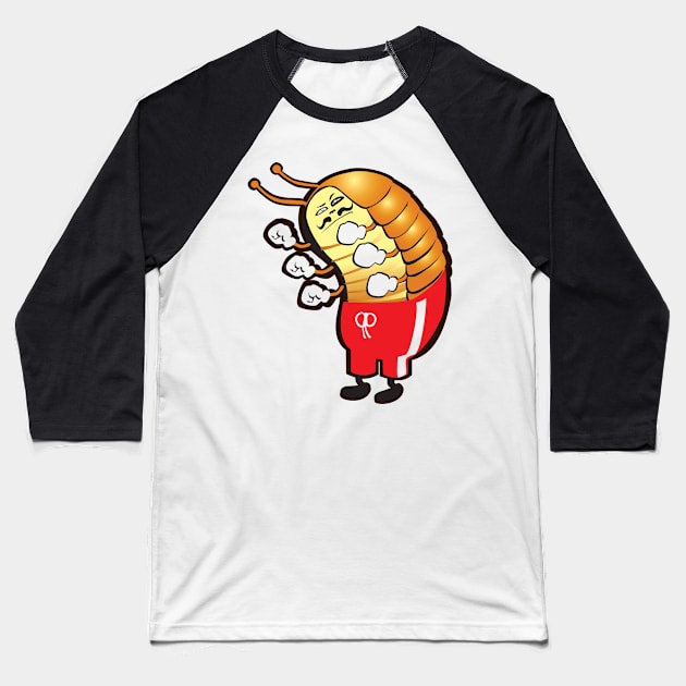 Pillbug Boxer Baseball T-Shirt by CoolCharacters
